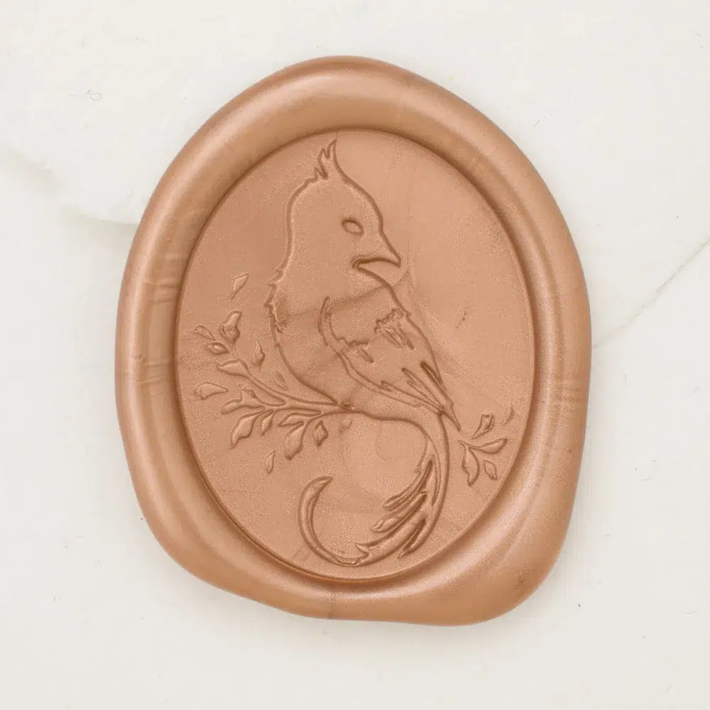 Chinoiserie wax seal