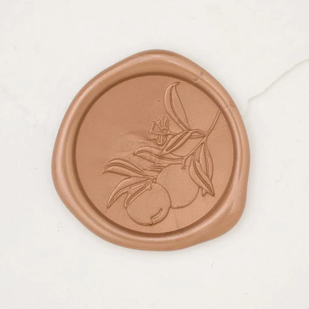 Citrus wax seal