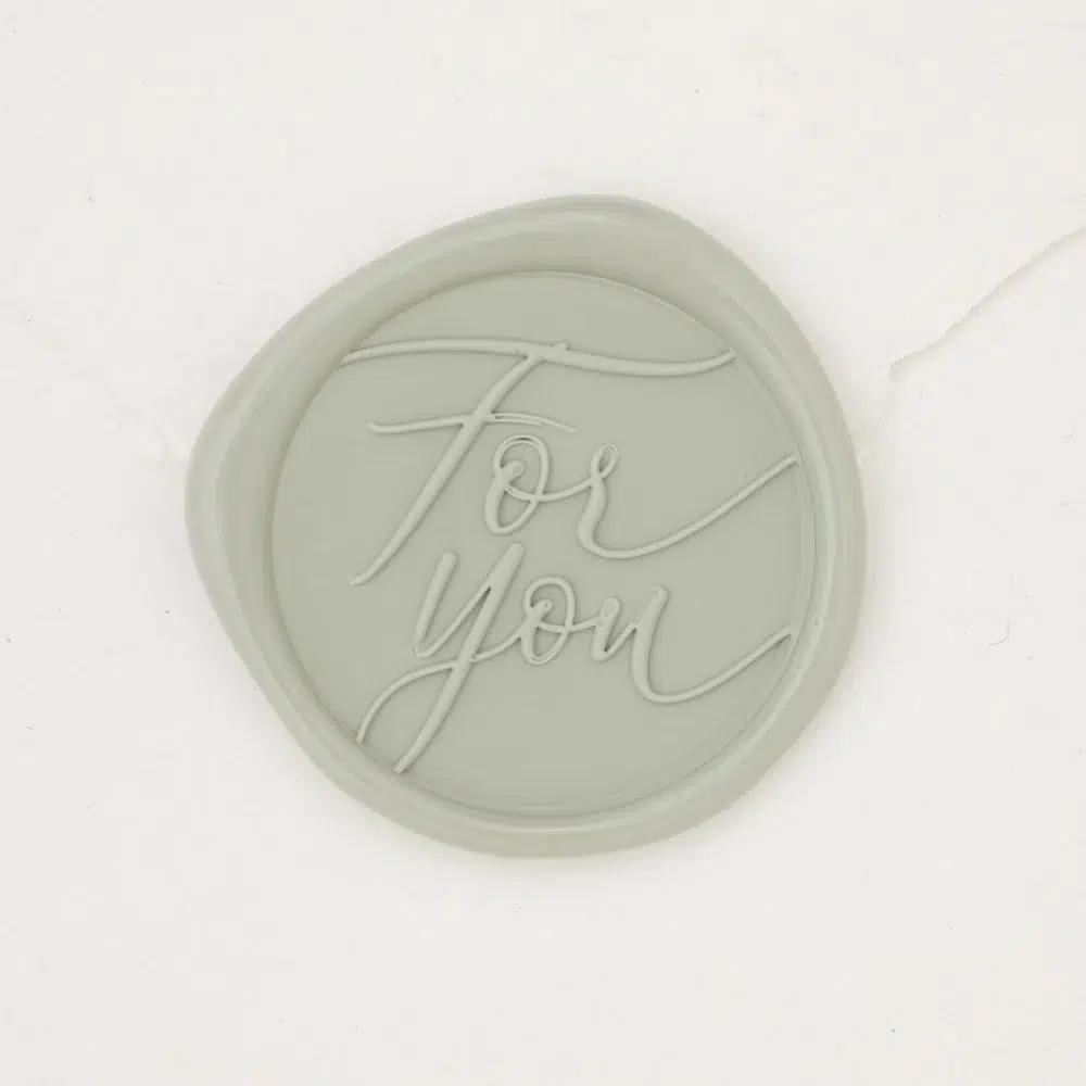 For You wax seal