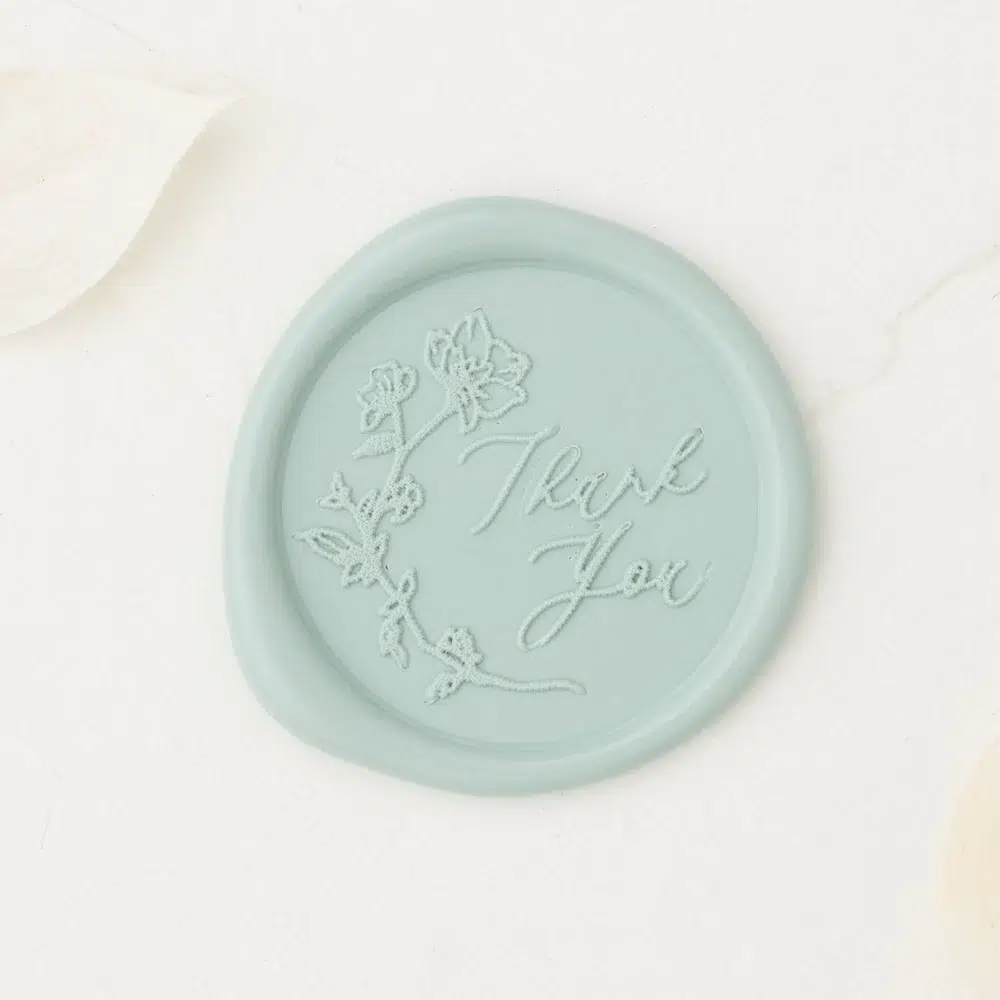 Gratitude wax seal