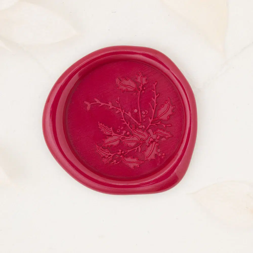 Holly wax seal