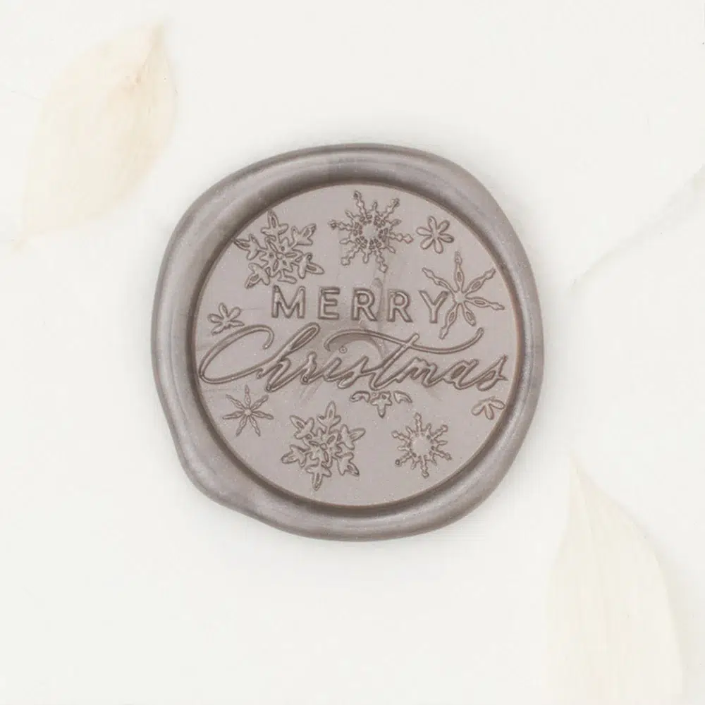 Merry Christmas wax seal