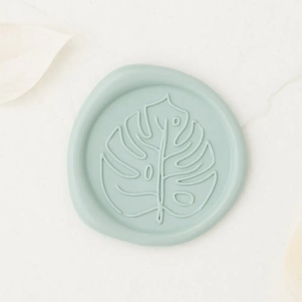 Monstera wax seal