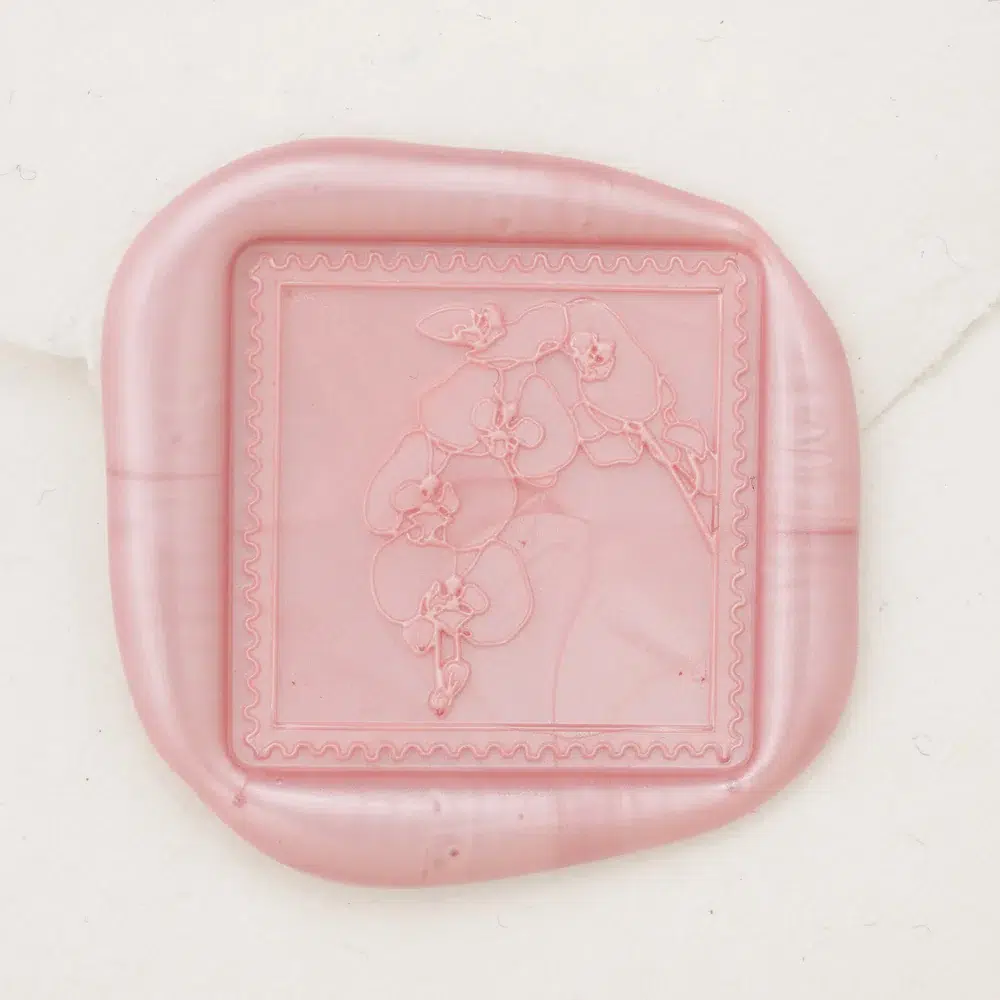 Orchid wax seal