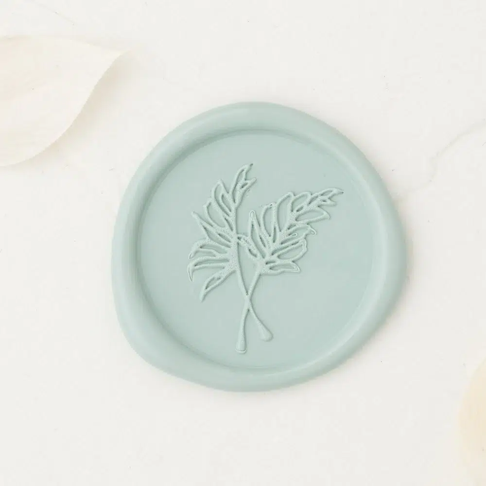 Silver Fern wax seal
