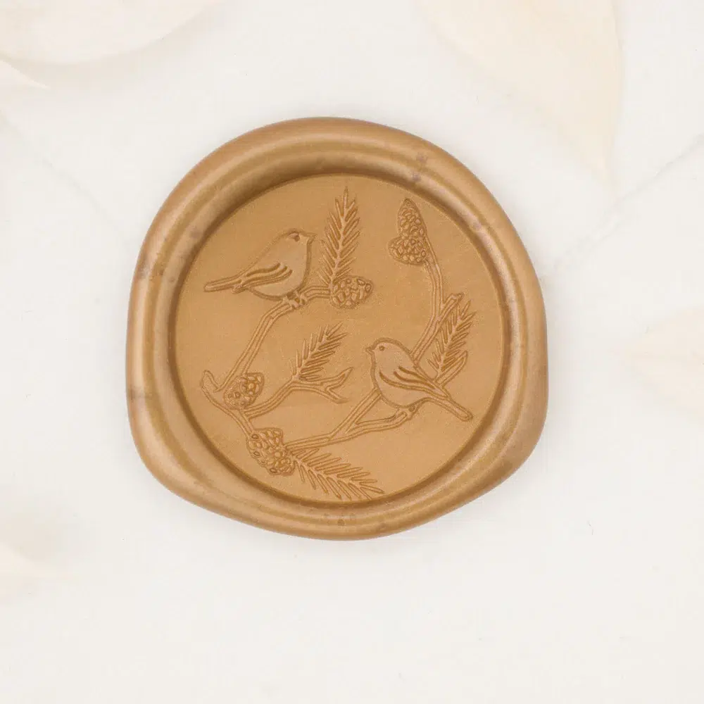 Winter Cadence wax seal