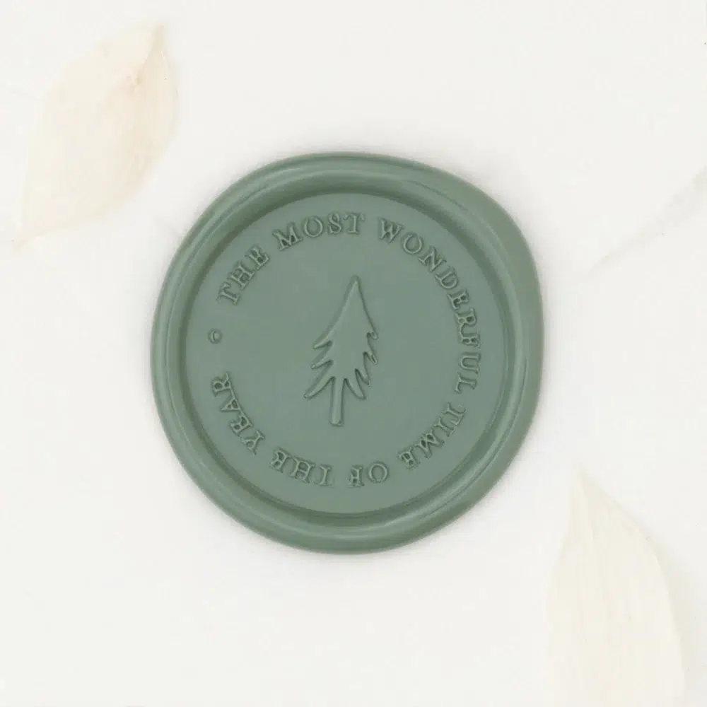 wonderful time wax seal