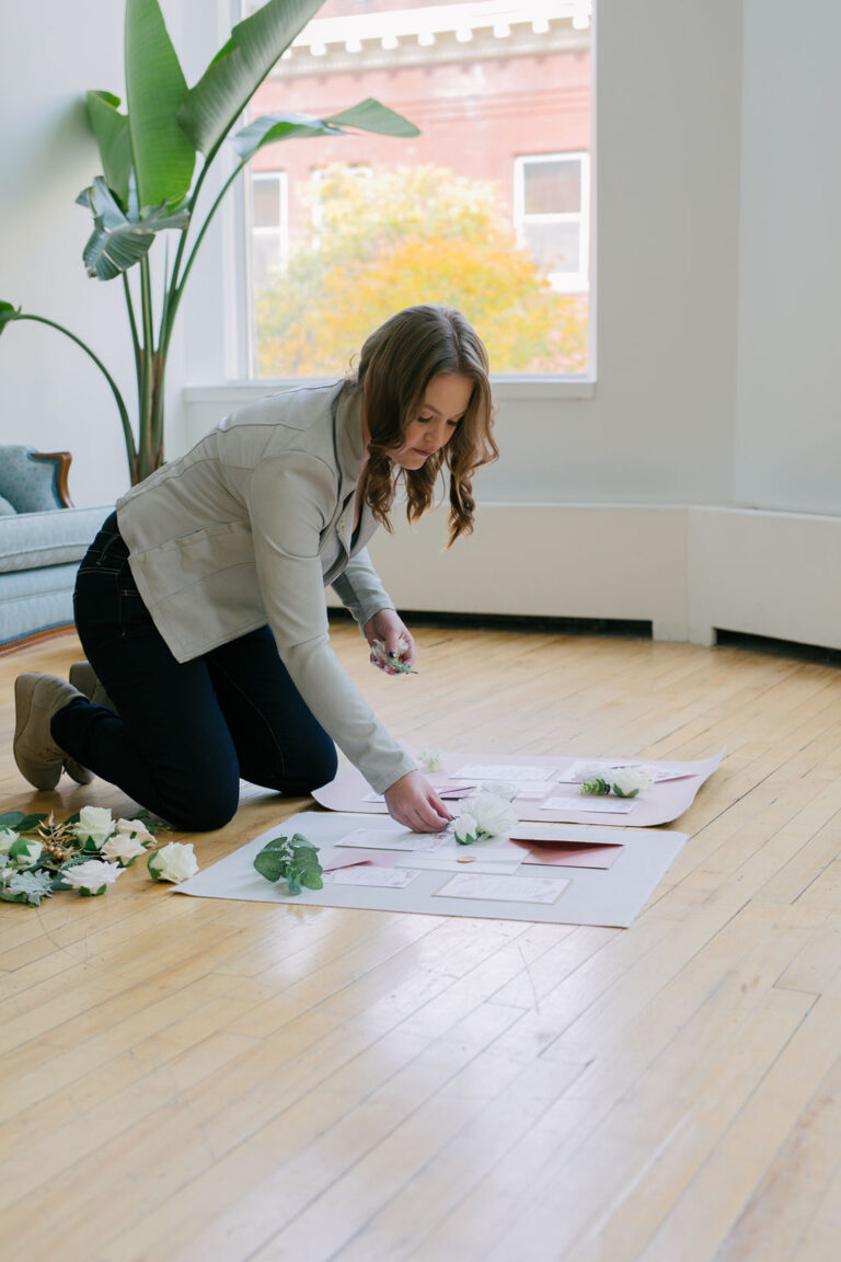 Patti Aziraj, owner of Asarye Paperie + Studio