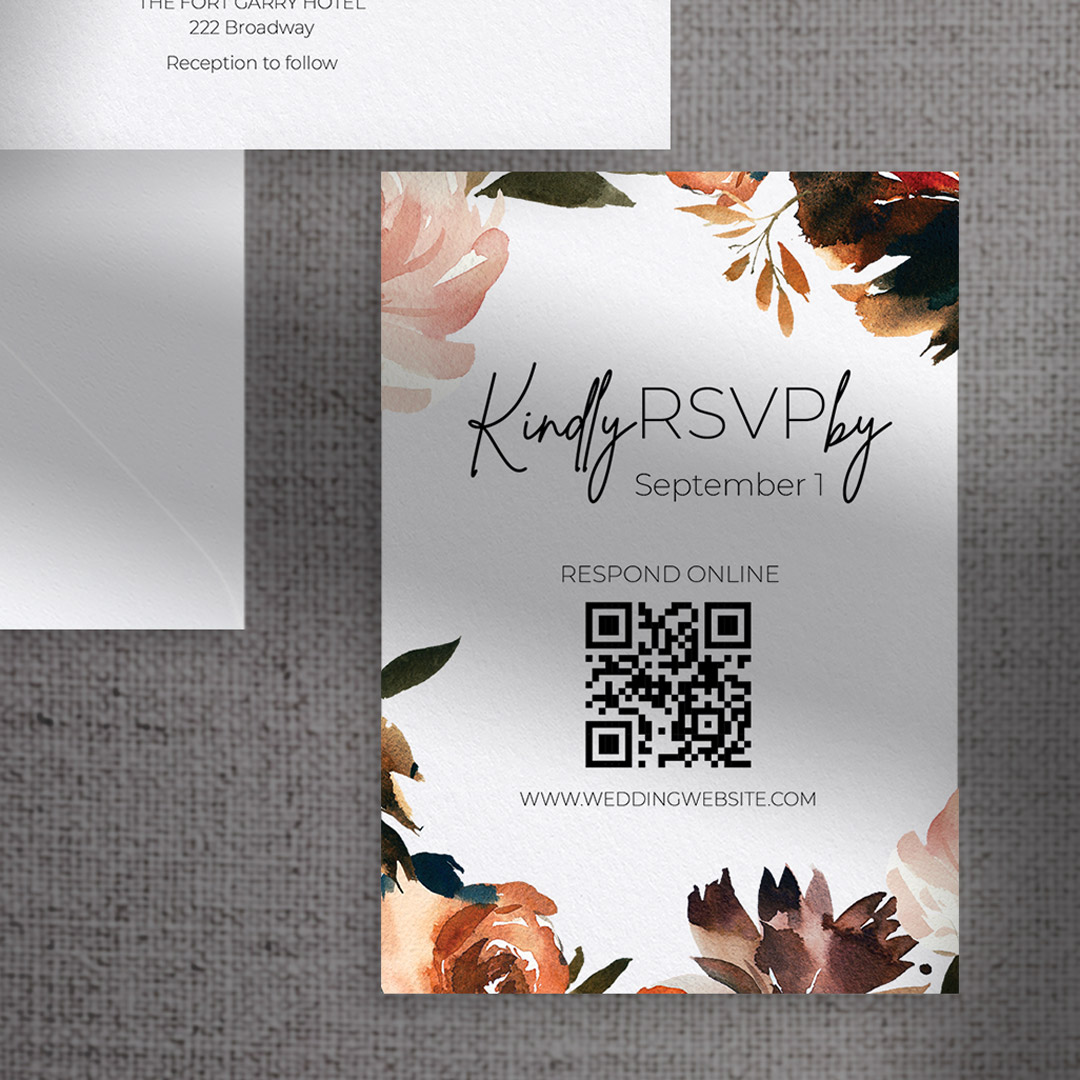 lyric wedding invitations rsvp response card